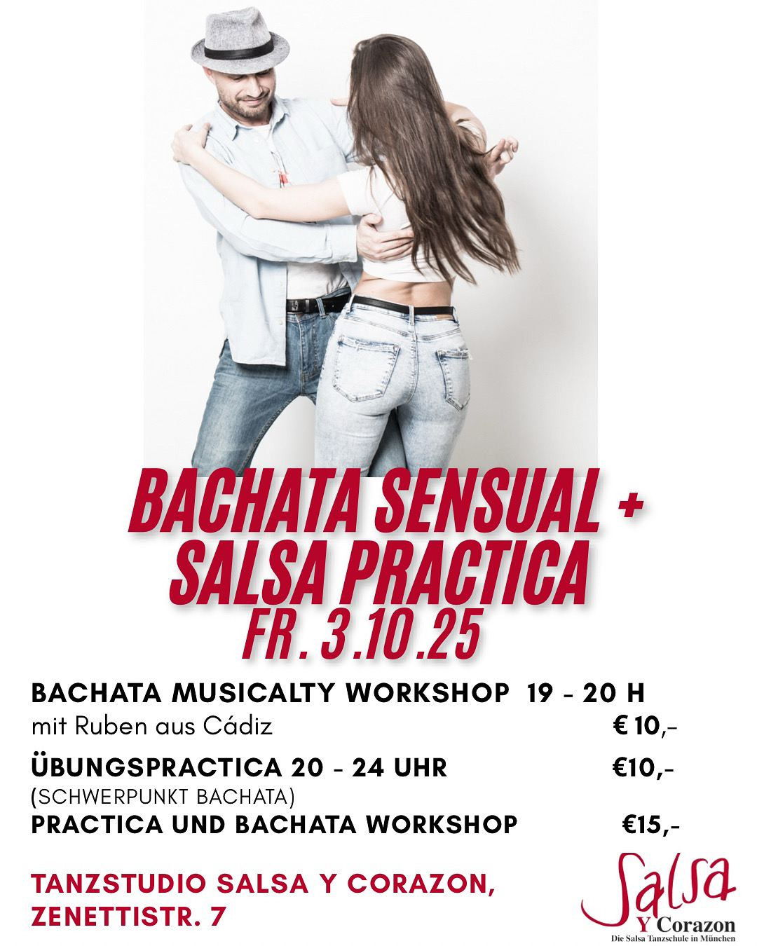 Bachata + Salsa Practica Übungsabend