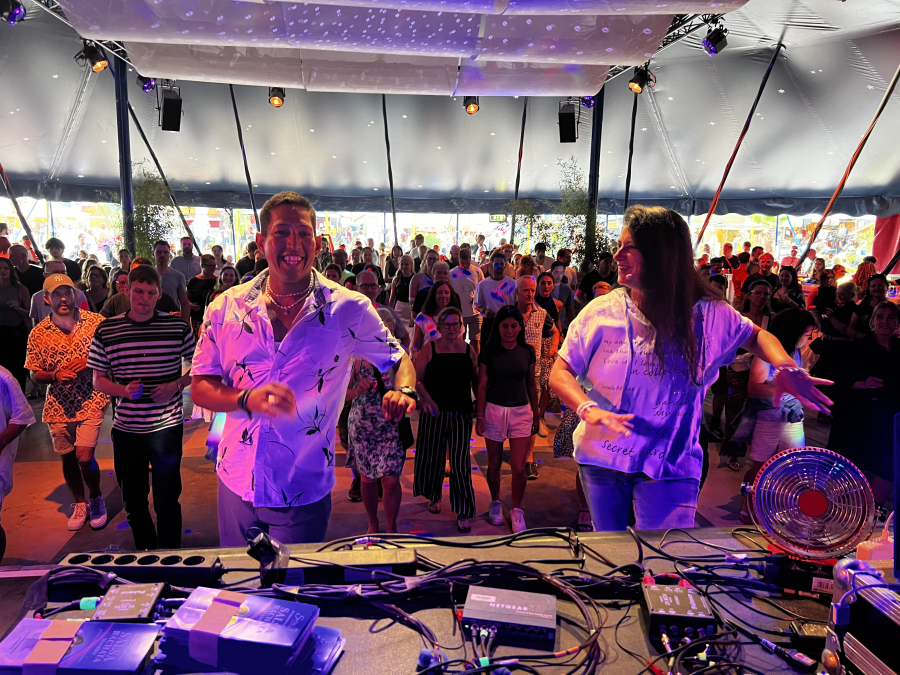 Salsa auf dem Tollwood 