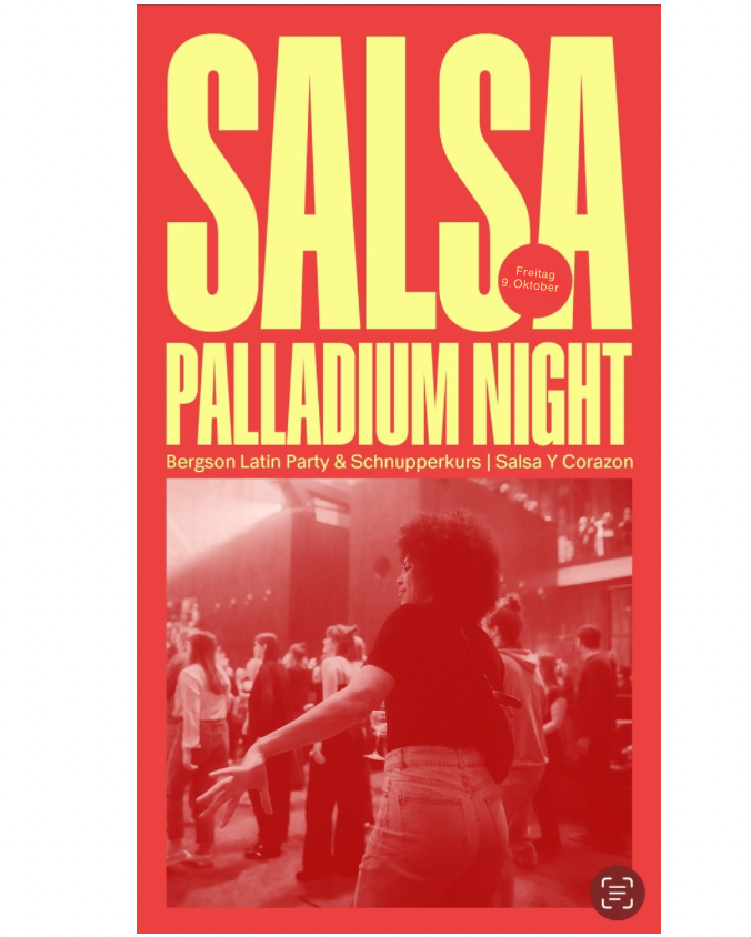 Salsa Palladium Night im Bergson am Freitag den 9.10.26