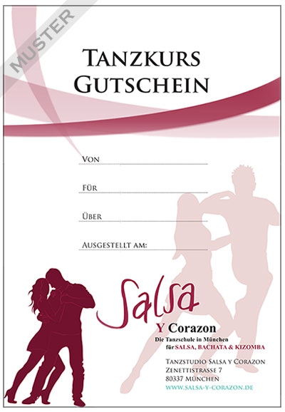 Salsa Y Corazon Tanzkurs-Gutschein