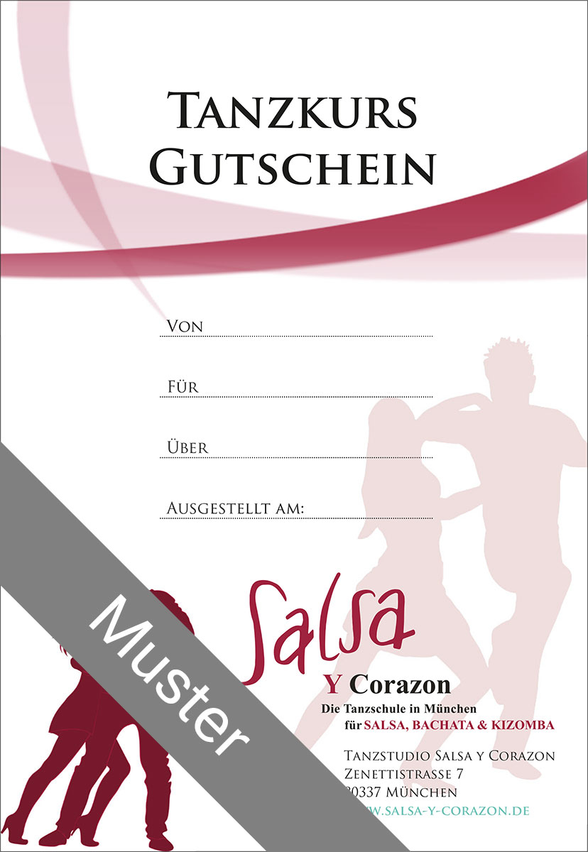 Gutschein von Salsa Y Corazon