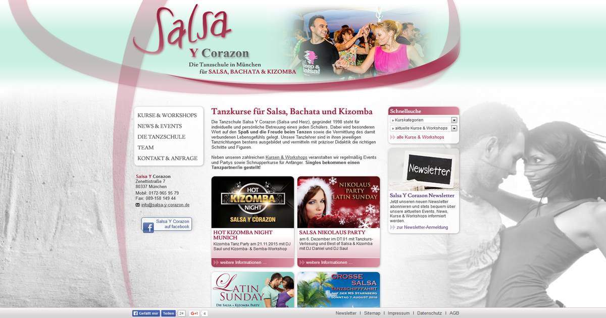 Salsa tanzen flirten